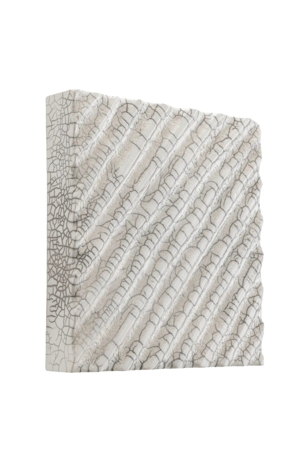 White Ceramic Wall Object Division | Eichholtz Miami