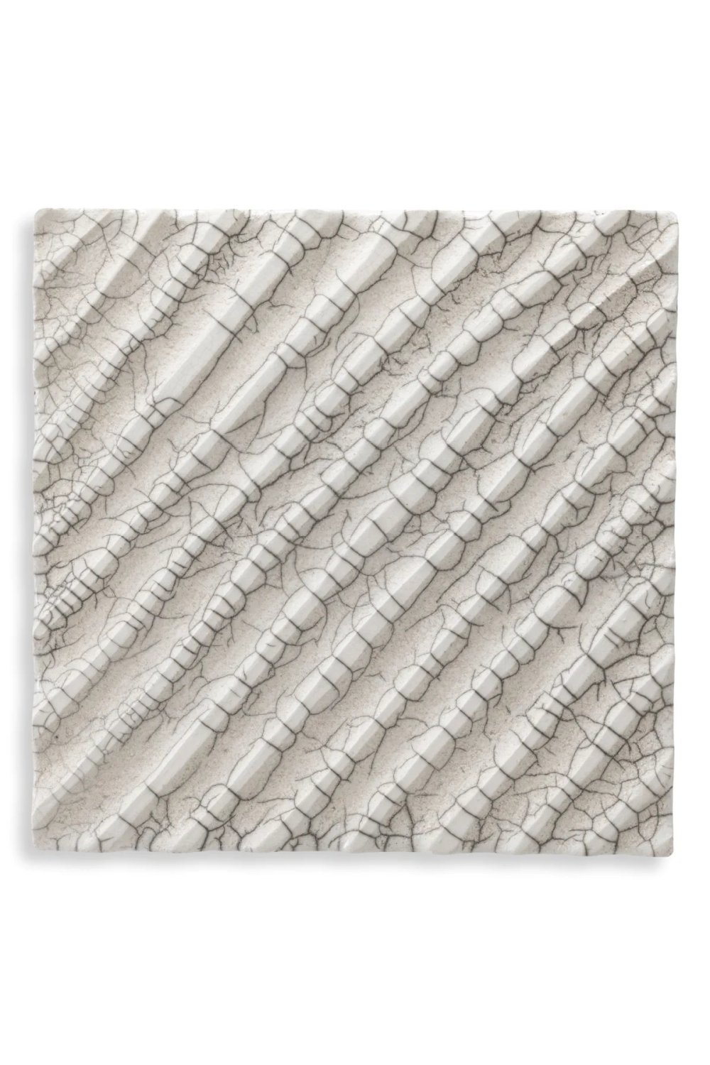 White Ceramic Wall Object Division | Eichholtz Miami