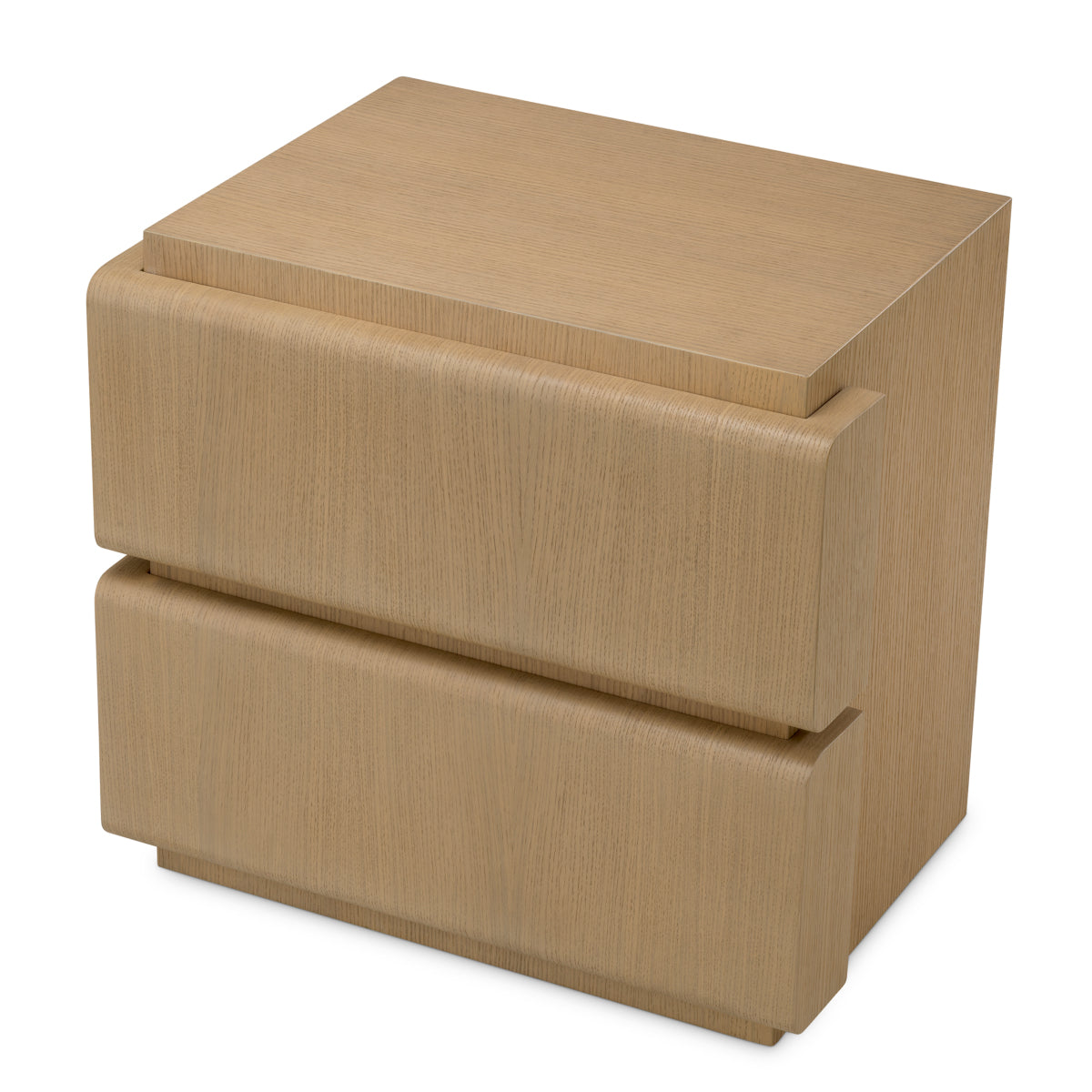 Natural Oak Veneer Nightstand Colston | Eichholtz Miami