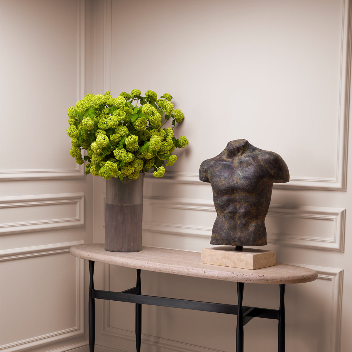 Snowball Flower Bouquet (36pcs) Hydrangeas | Eichholtz Miami