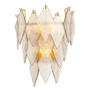 Sugared Glass Wall Lamp Rhombus | Eichholtz Miami