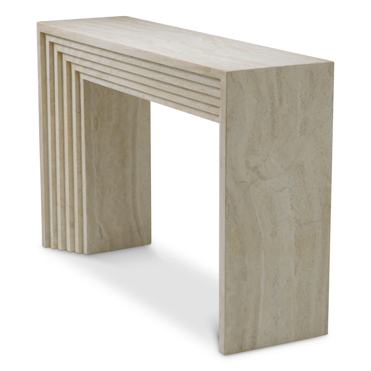 Travertine Console Table Tarrington | Eichholtz Miami