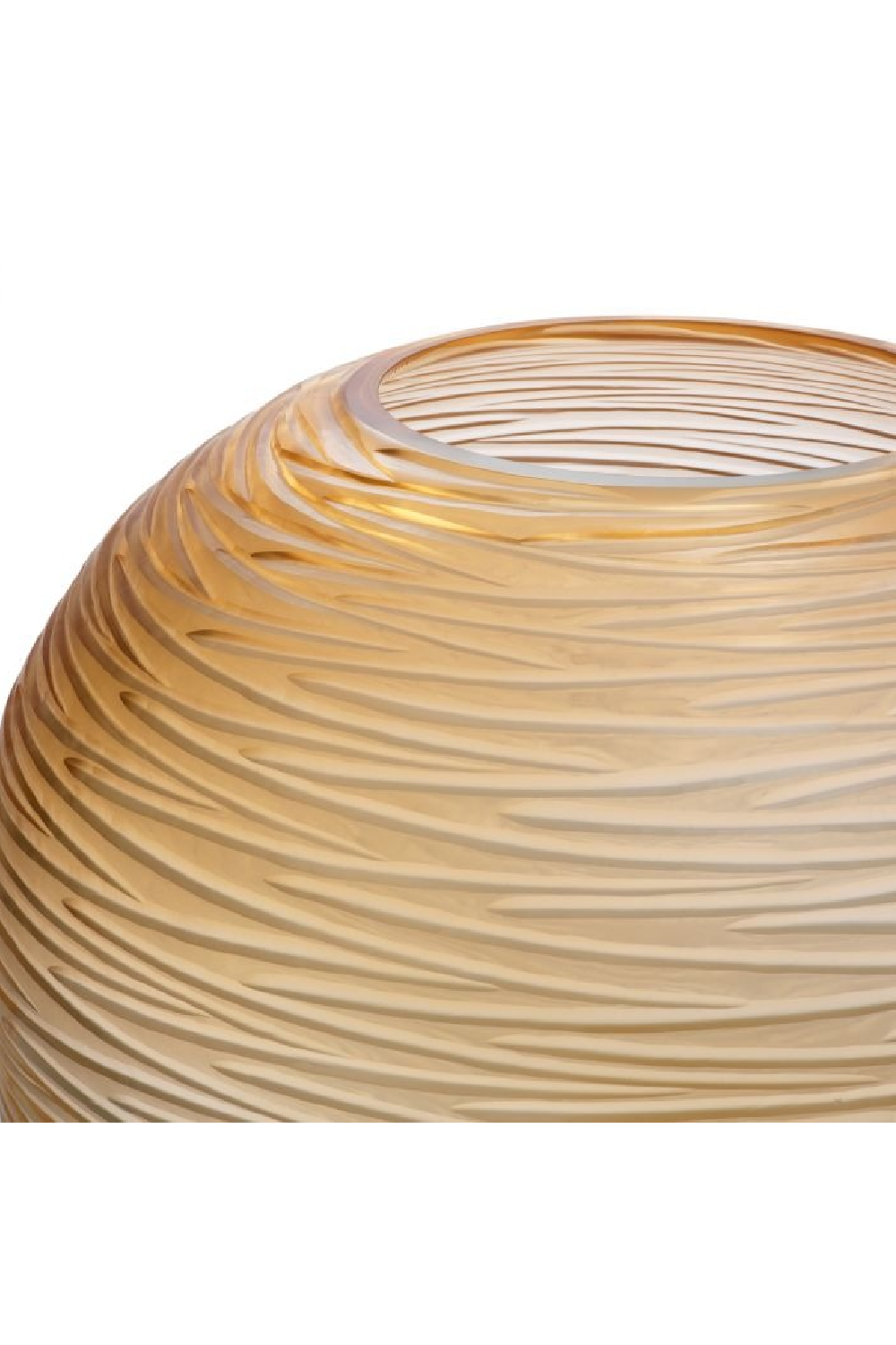 Peach Handblown Glass Vase Alessio | Eichholtz Miami