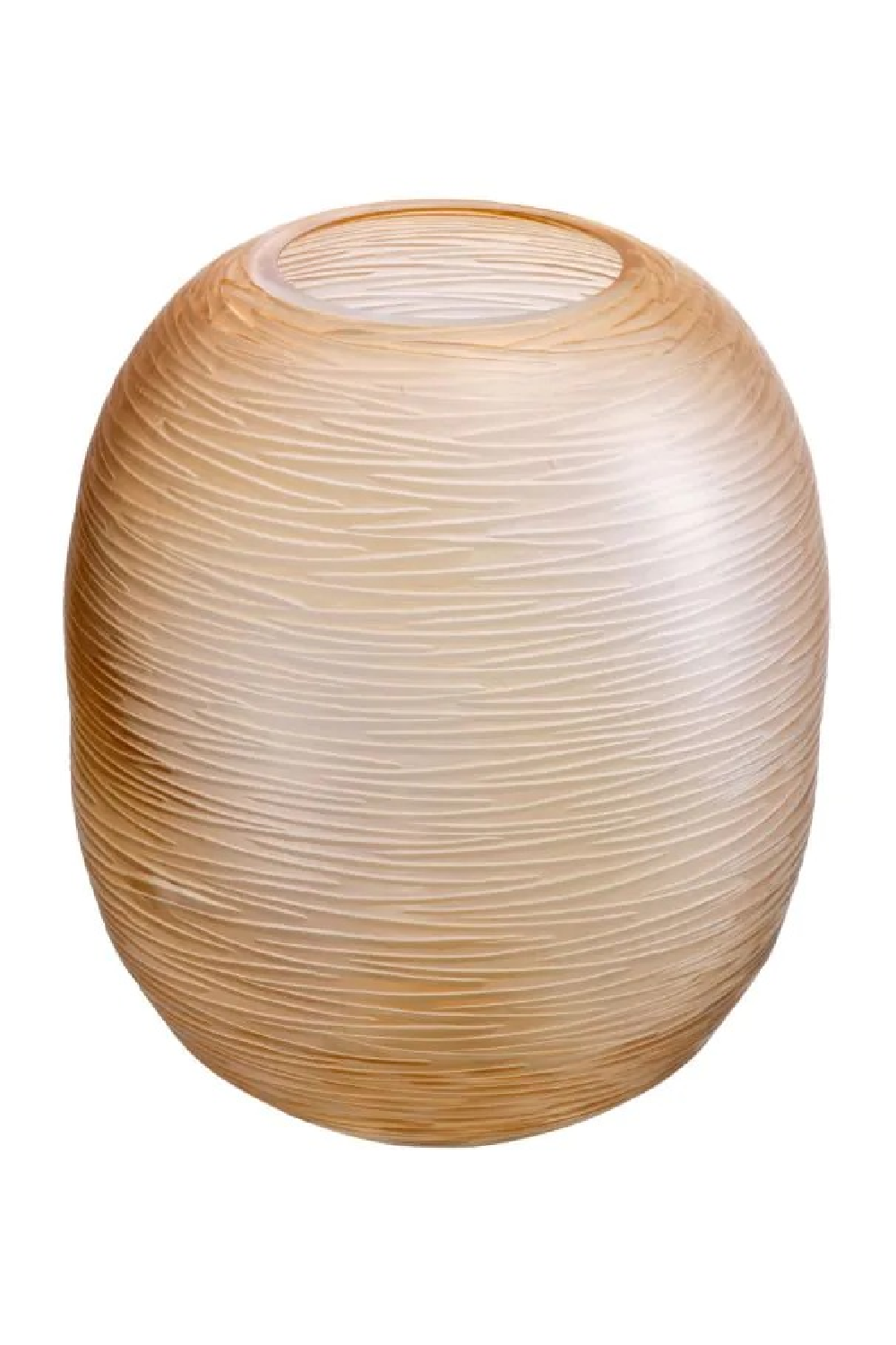 Peach Handblown Glass Vase Alessio | Eichholtz Miami