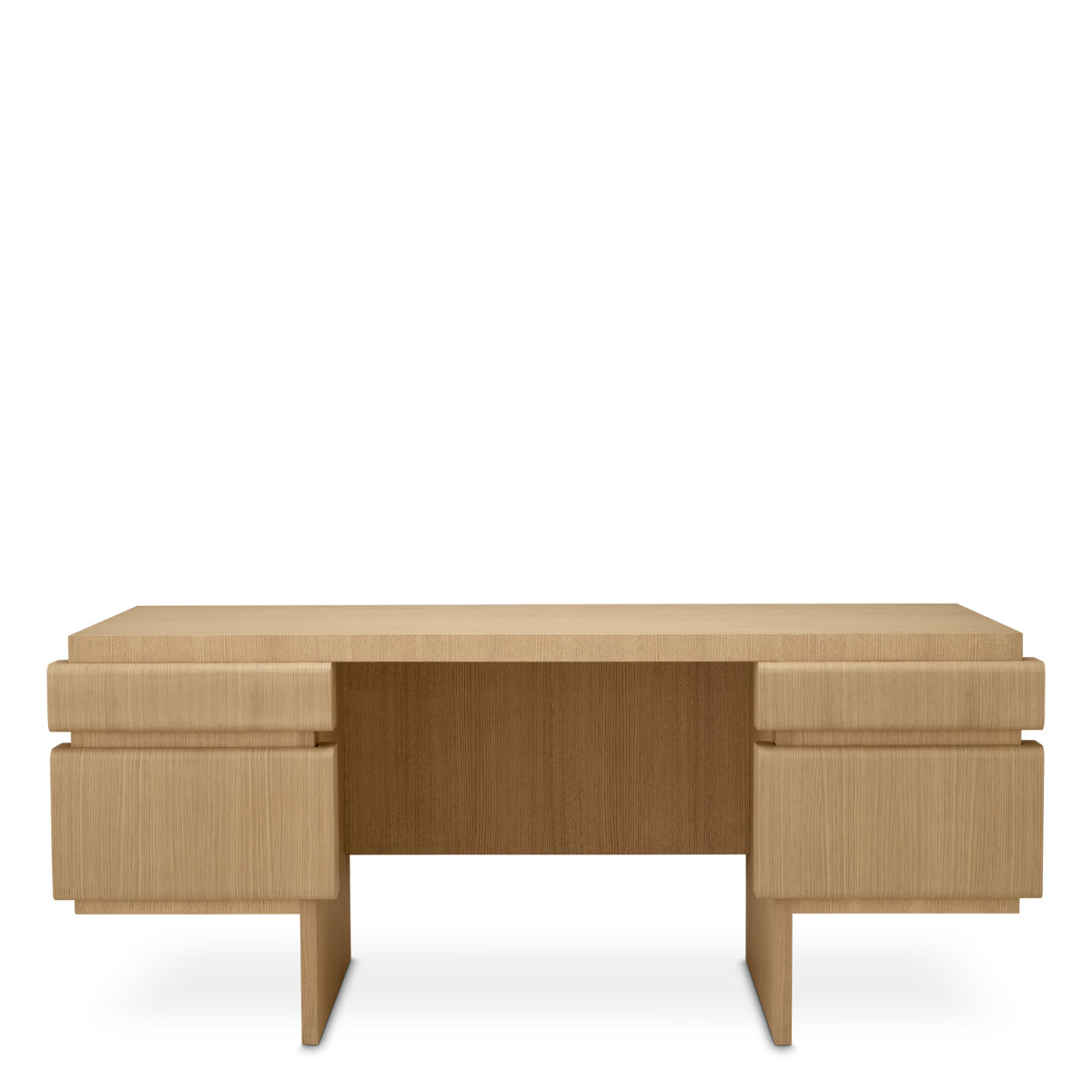Natural Oak Veneer Desk Colston | Eichholtz Miami