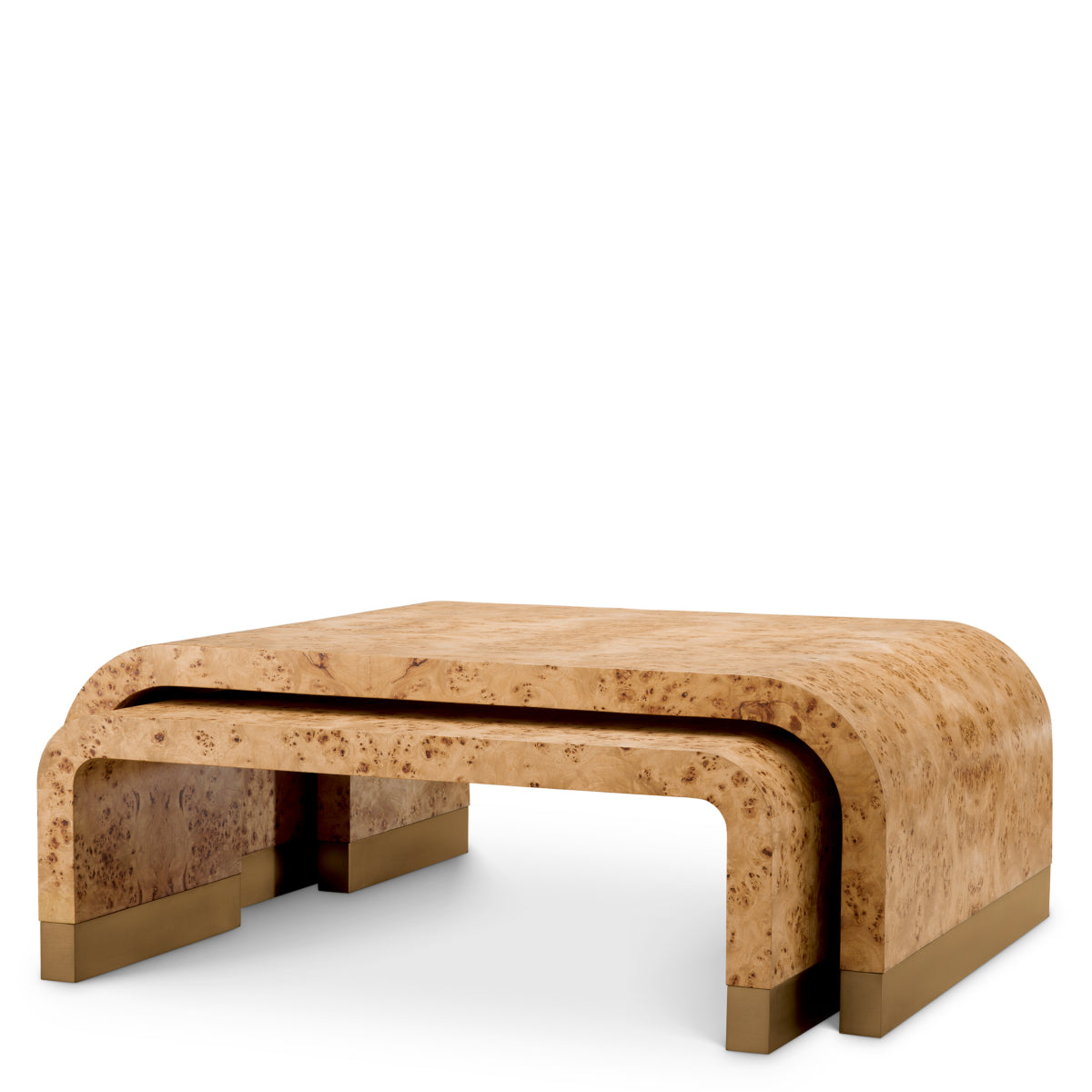Mappa Burl Coffee Table (3) Quinton | Eichholtz Miami