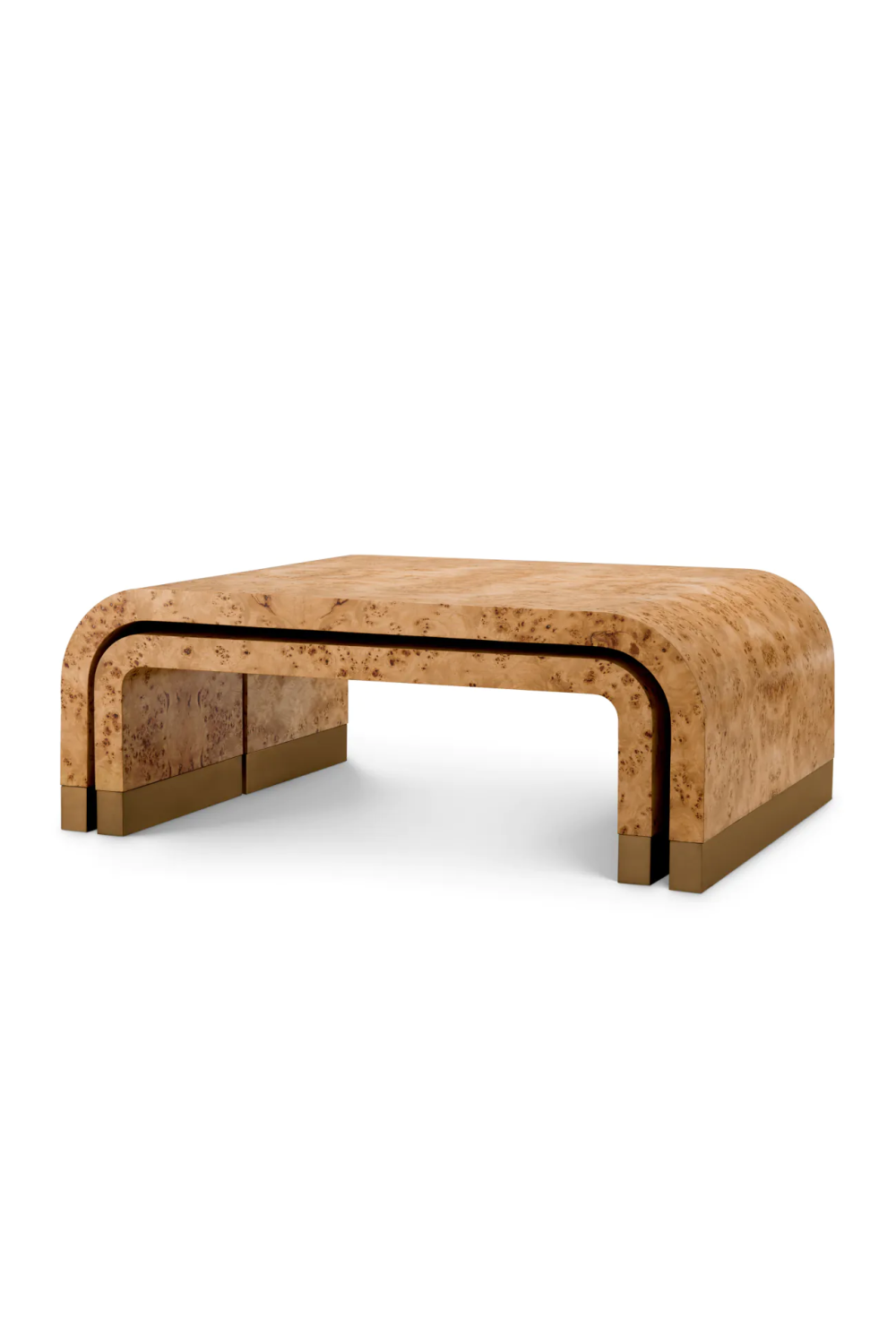Mappa Burl Coffee Table (3) Quinton | Eichholtz Miami