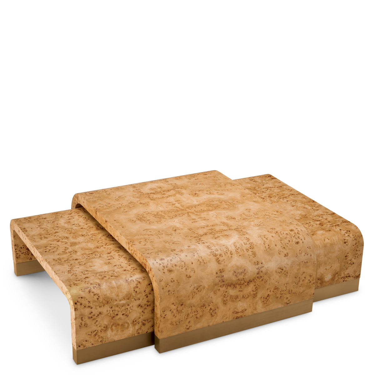 Mappa Burl Coffee Table (3) Quinton | Eichholtz Miami