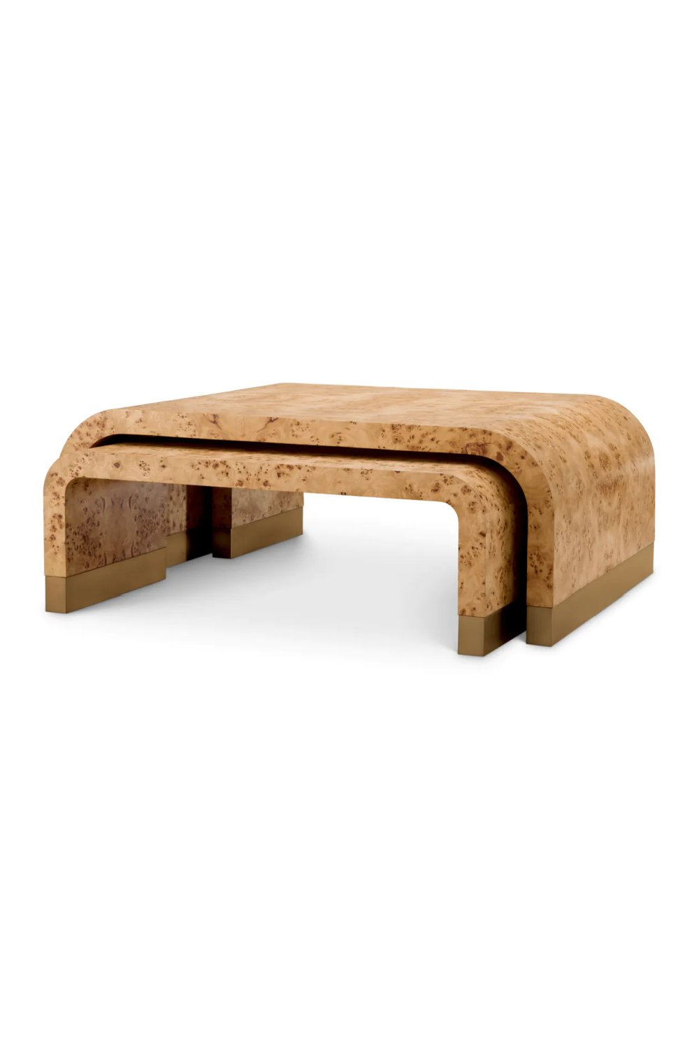 Mappa Burl Coffee Table (3) Quinton | Eichholtz Miami
