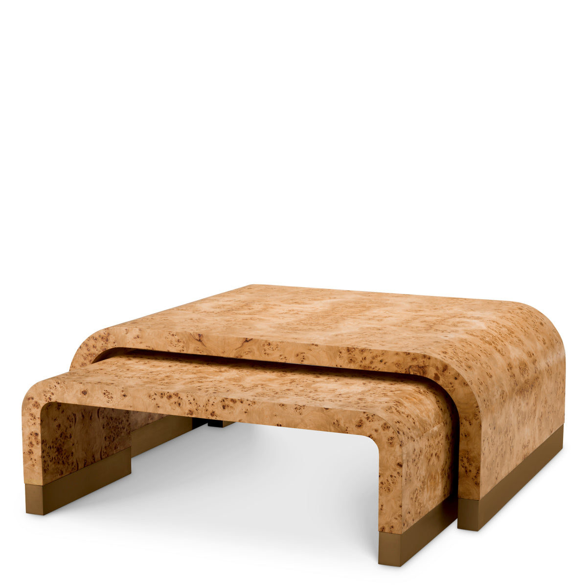 Mappa Burl Coffee Table (3) Quinton | Eichholtz Miami