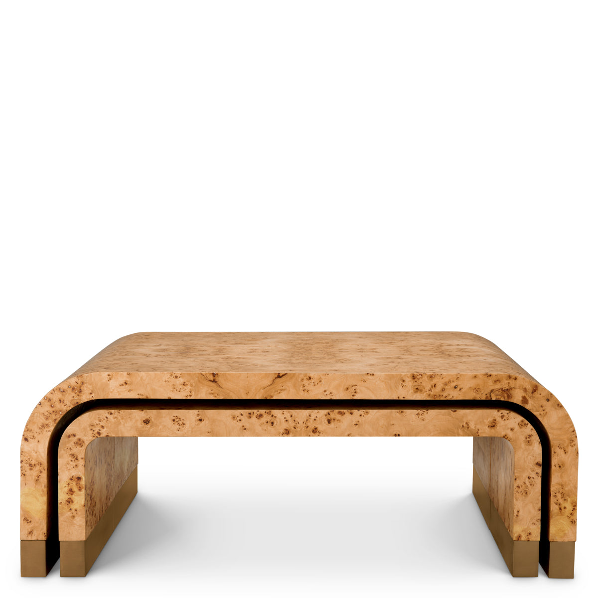 Mappa Burl Coffee Table (3) Quinton | Eichholtz Miami