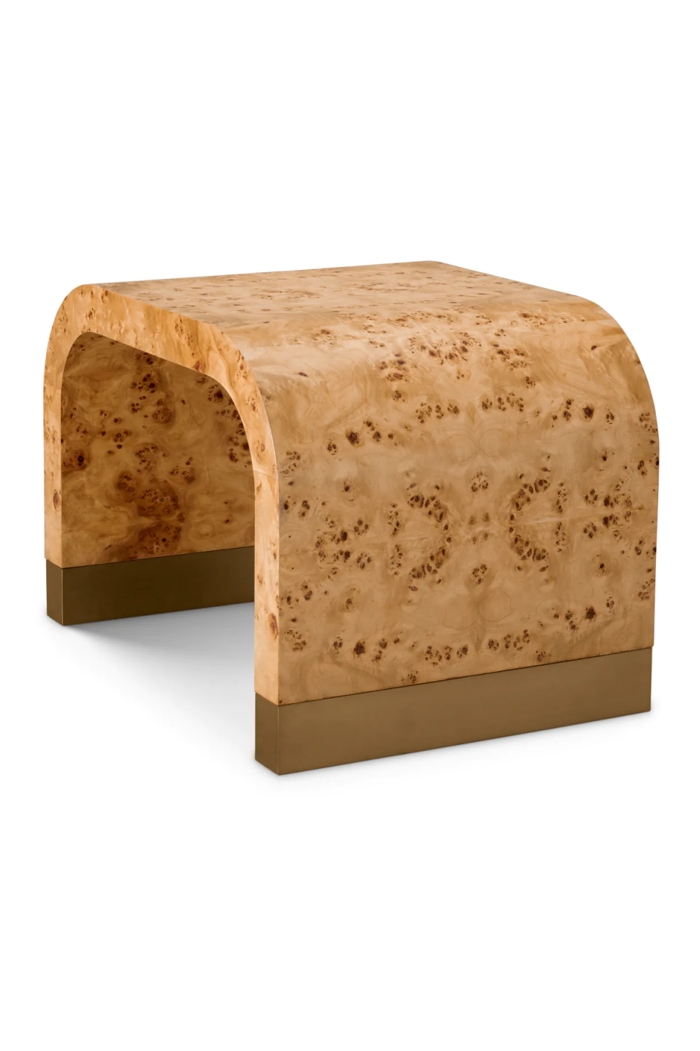 Mappa Burl Side Table Quinton | Eichholtz Miami