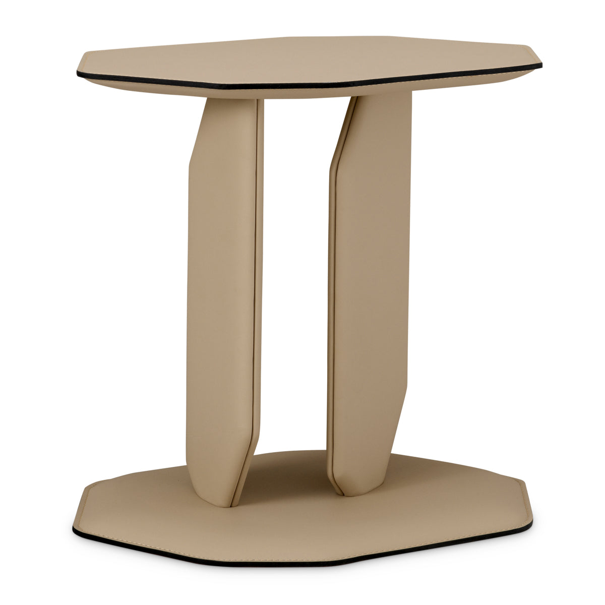 Leather Wrapped Side Table Maurizio | Eichholtz Miami