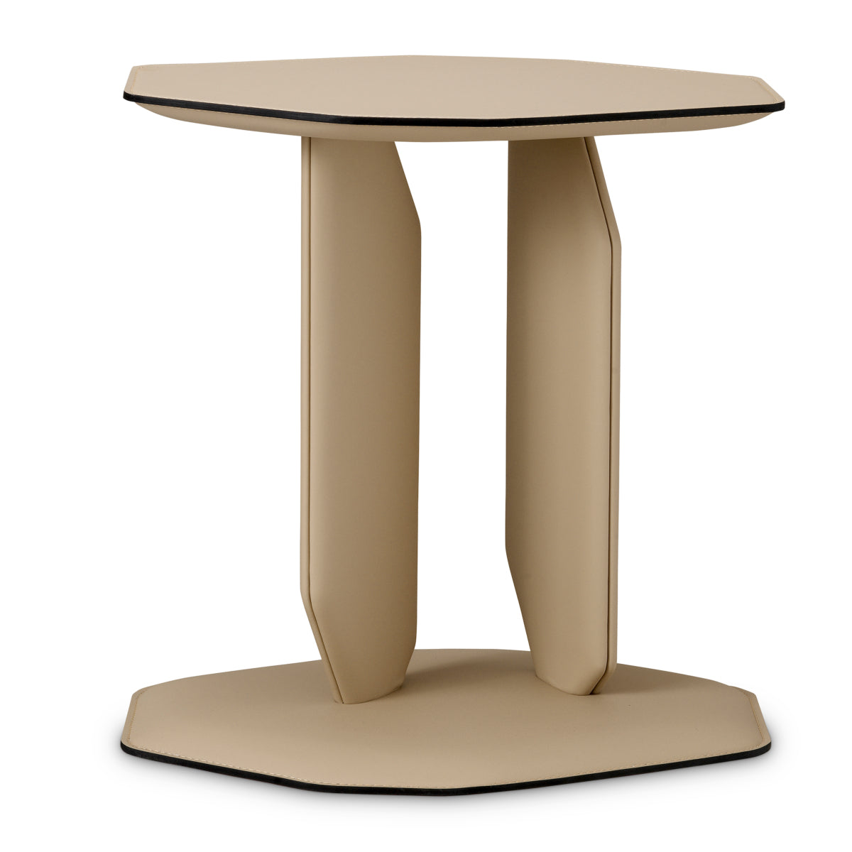 Leather Wrapped Side Table Maurizio | Eichholtz Miami