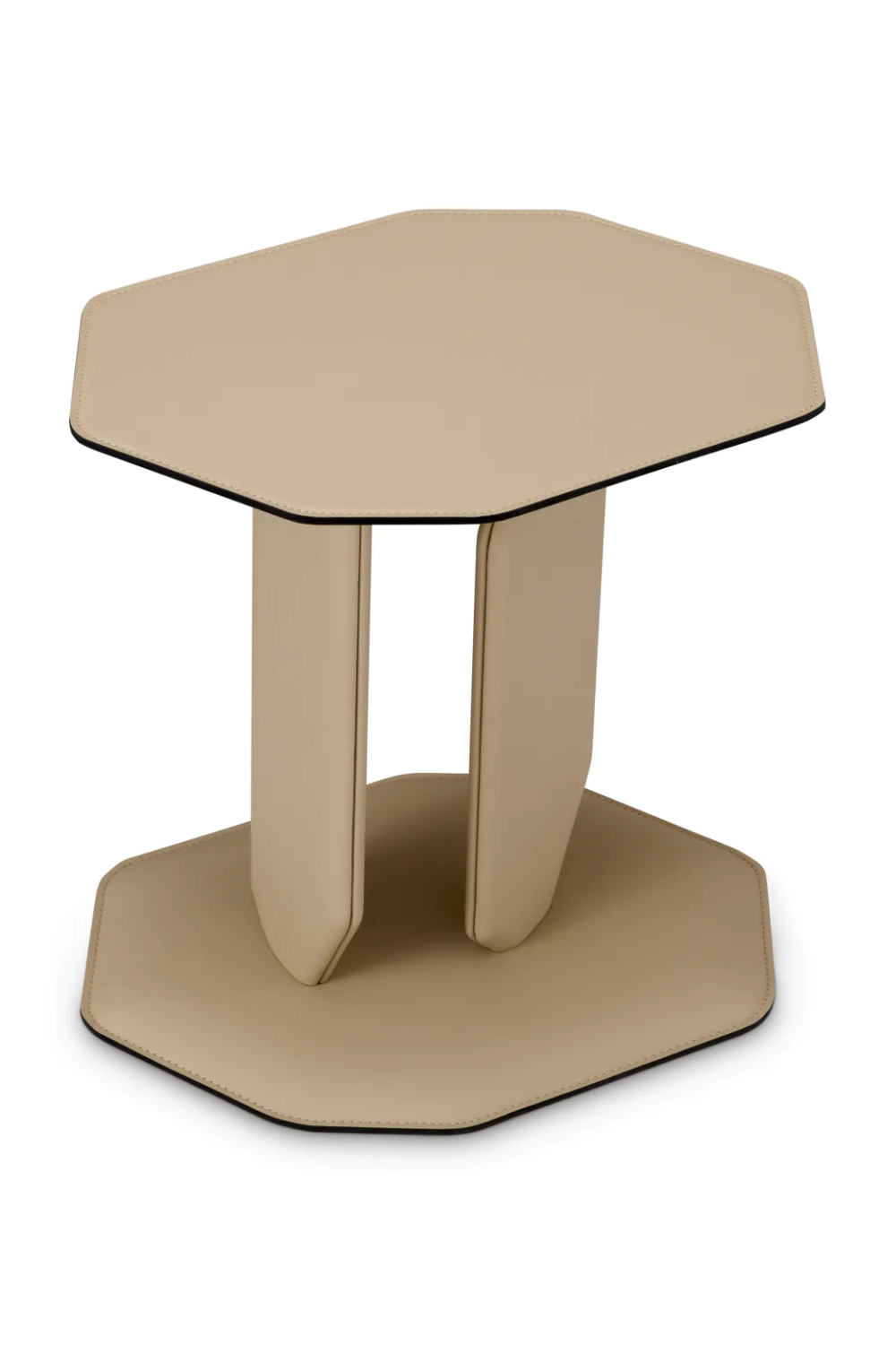 Leather Wrapped Side Table Maurizio | Eichholtz Miami