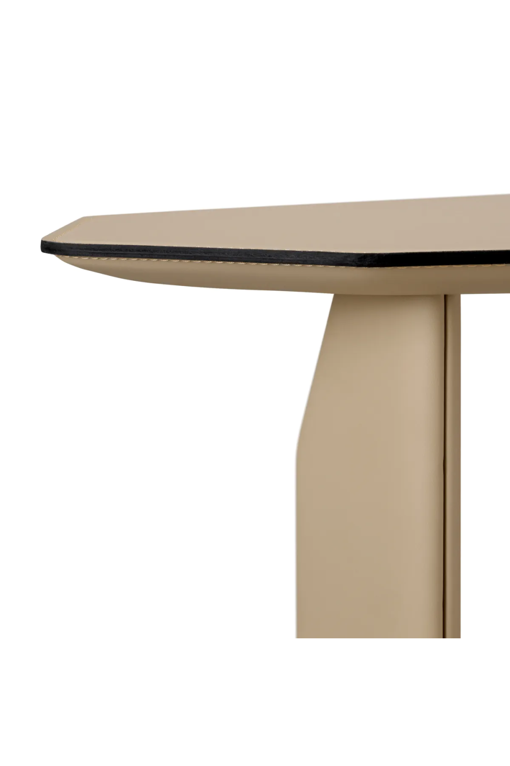 Leather Wrapped Side Table Maurizio | Eichholtz Miami