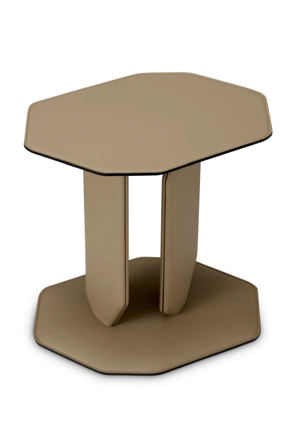 Leather Wrapped Side Table Maurizio | Eichholtz Miami