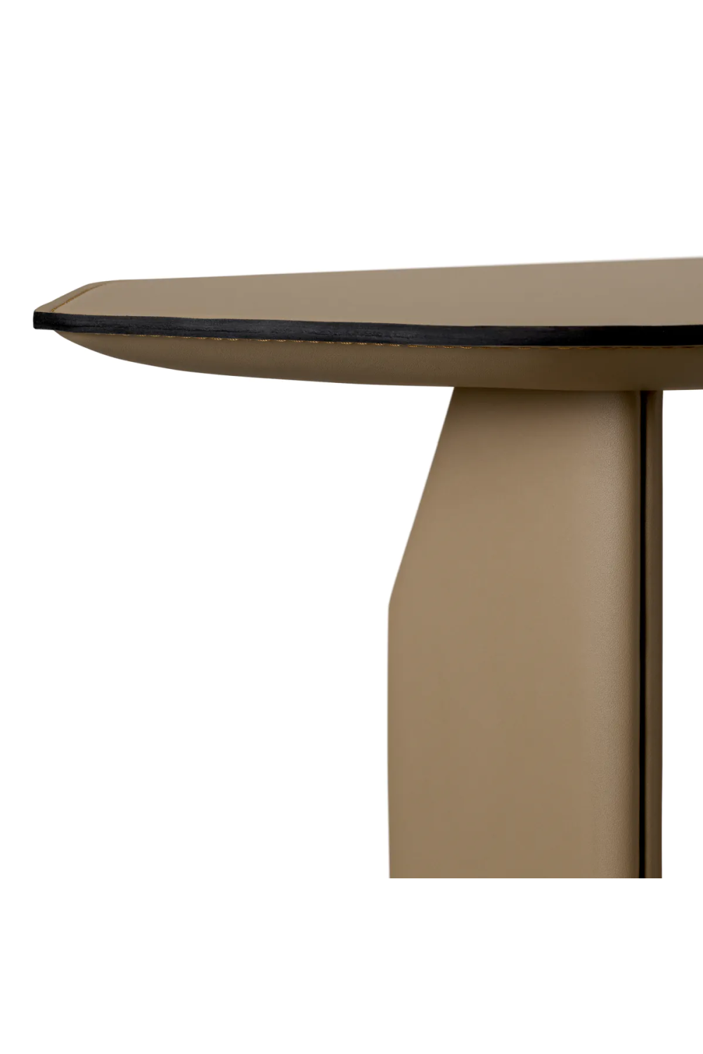 Leather Wrapped Side Table Maurizio | Eichholtz Miami