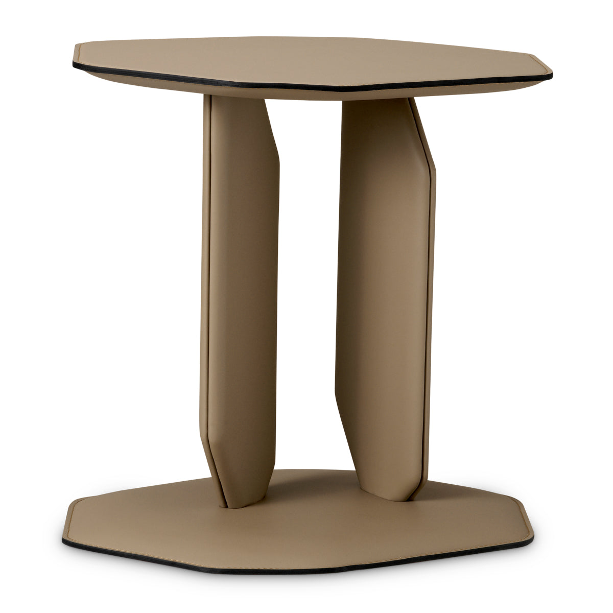 Leather Wrapped Side Table Maurizio | Eichholtz Miami