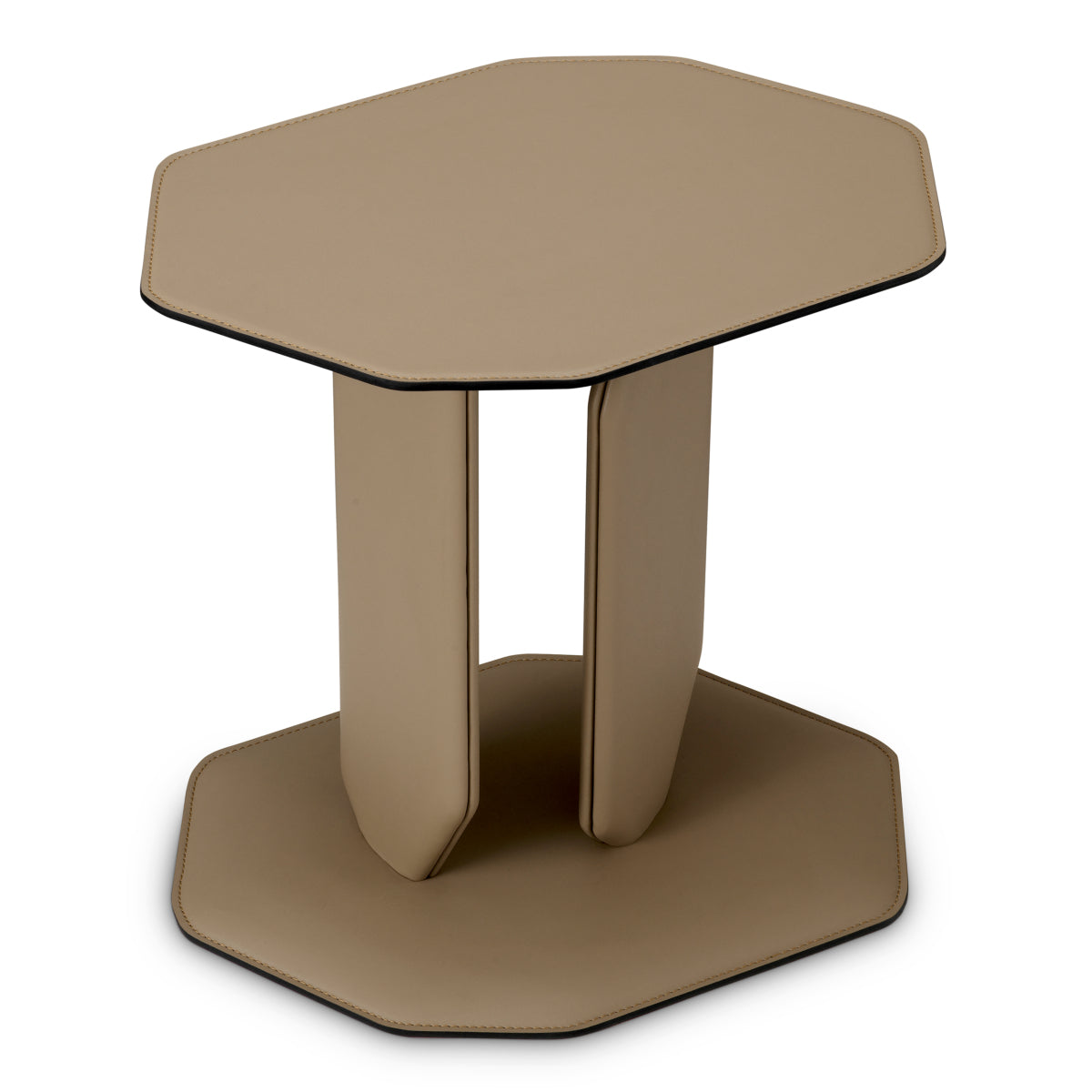 Leather Wrapped Side Table Maurizio | Eichholtz Miami