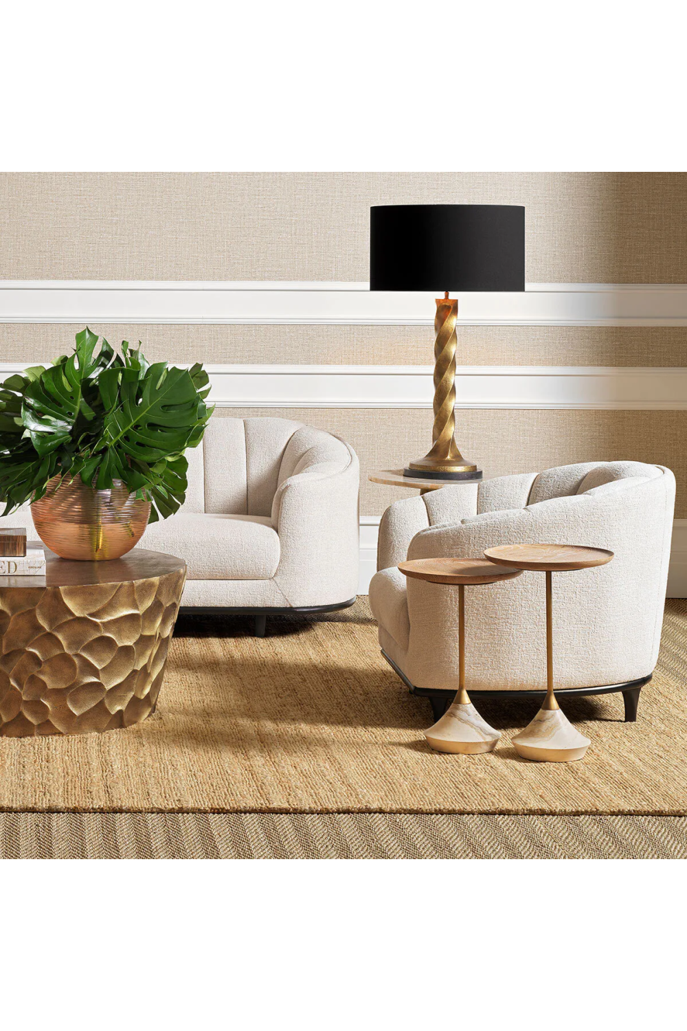 Marble Side Table (2) Puglia | Eichholtz Miami