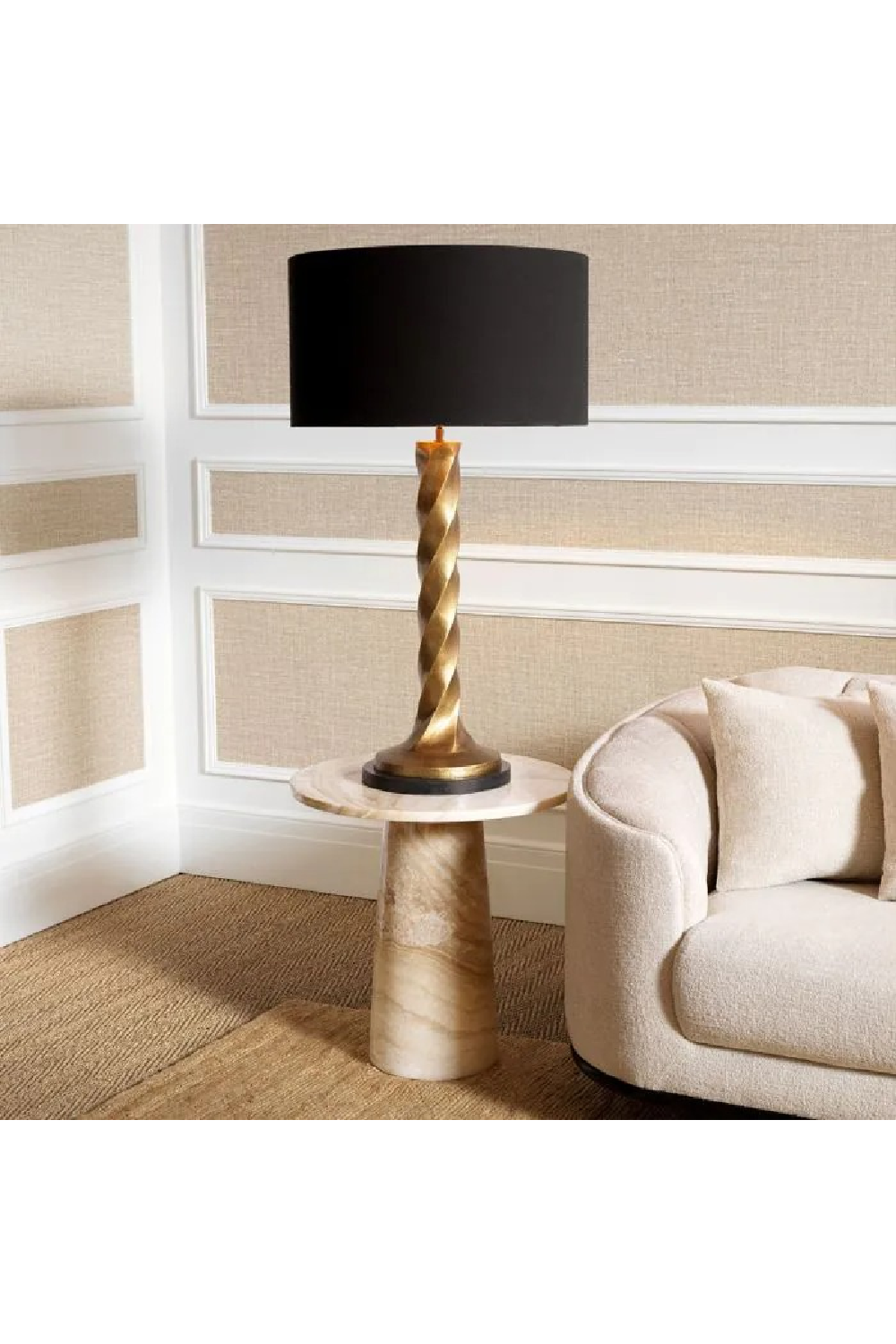 Pedestal Side Table Terry | Eichholtz Miami