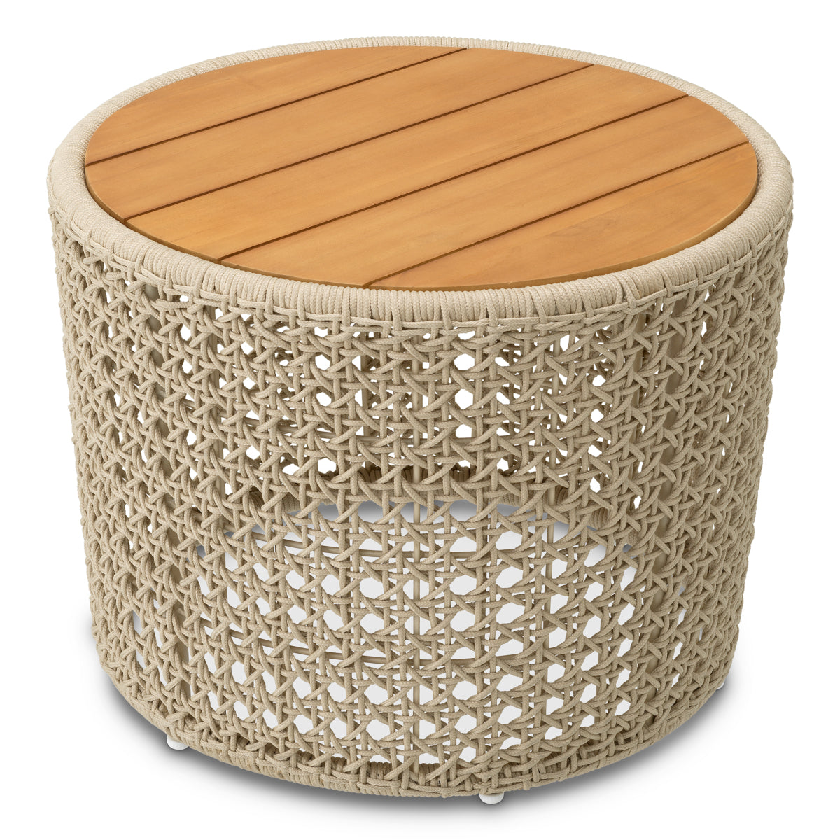 Weave Outdoor Side Table Trinity | Eichholtz Miami