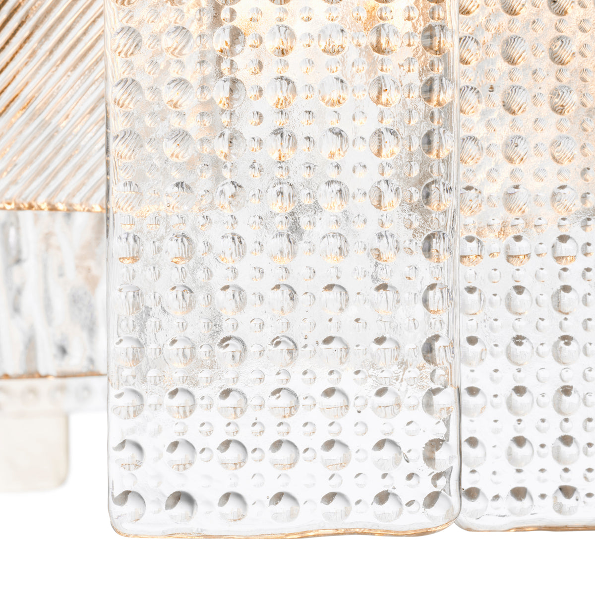 Textured Glass Chandelier Cassiano | Eichholtz Miami