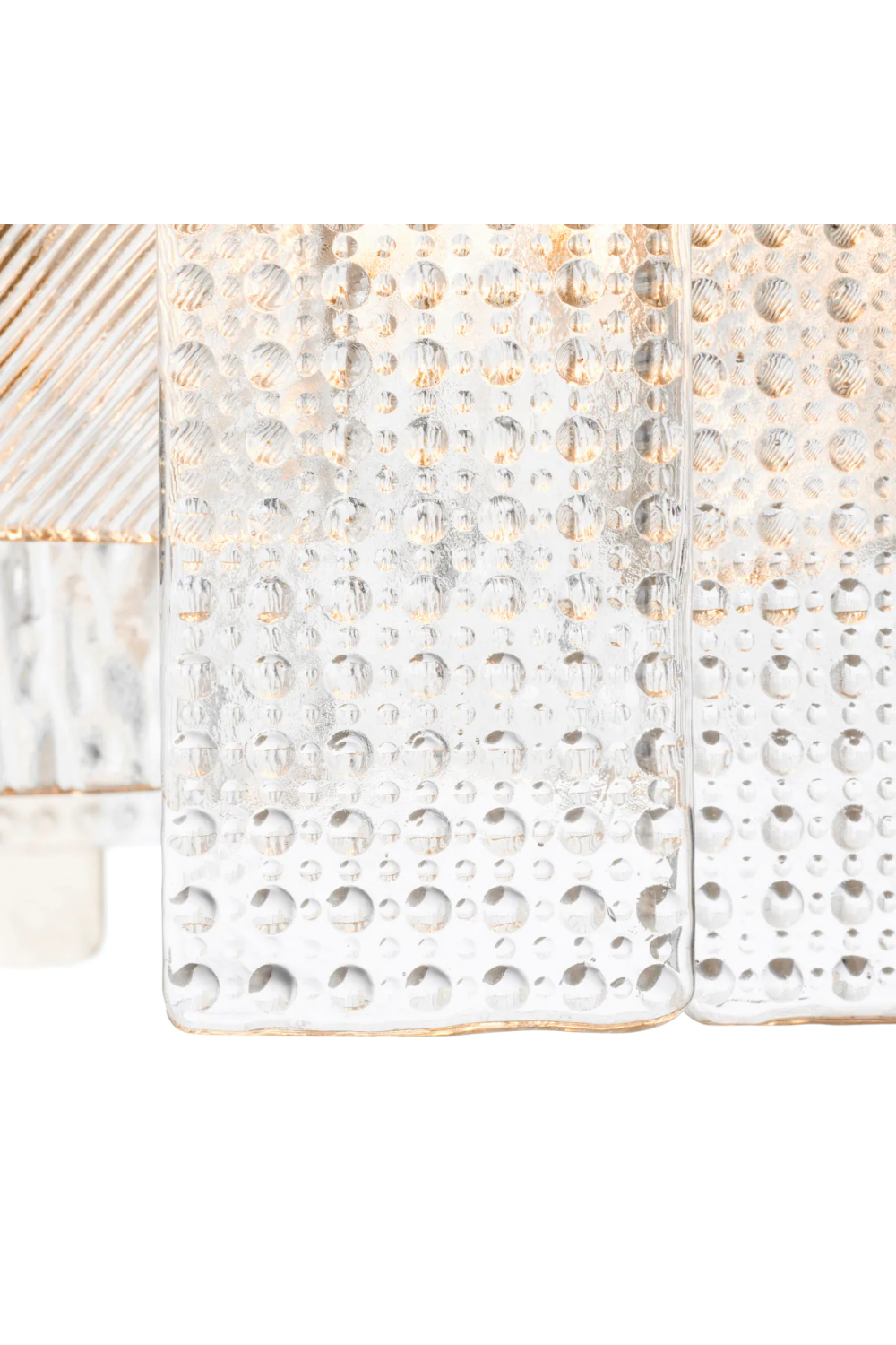 Textured Glass Chandelier Cassiano | Eichholtz Miami