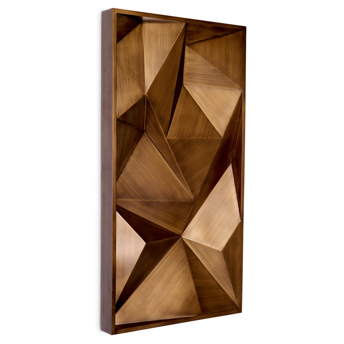 Brushed Brass Wall Object Bravura | Eichholtz Miami