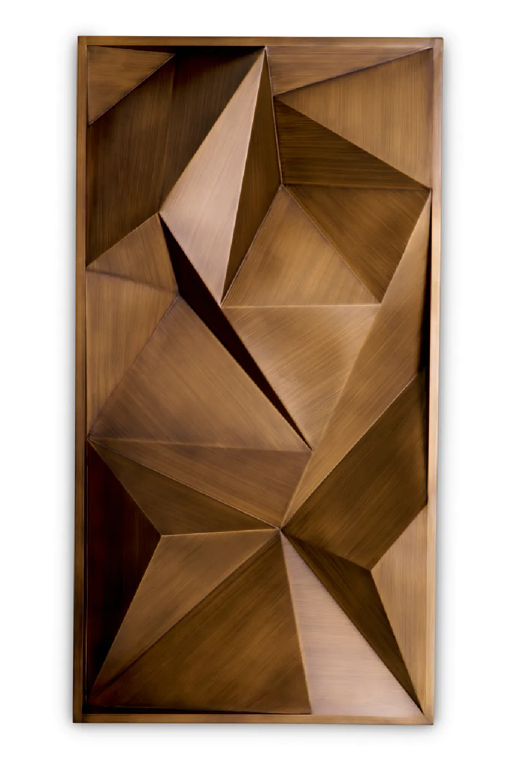 Brushed Brass Wall Object Bravura | Eichholtz Miami
