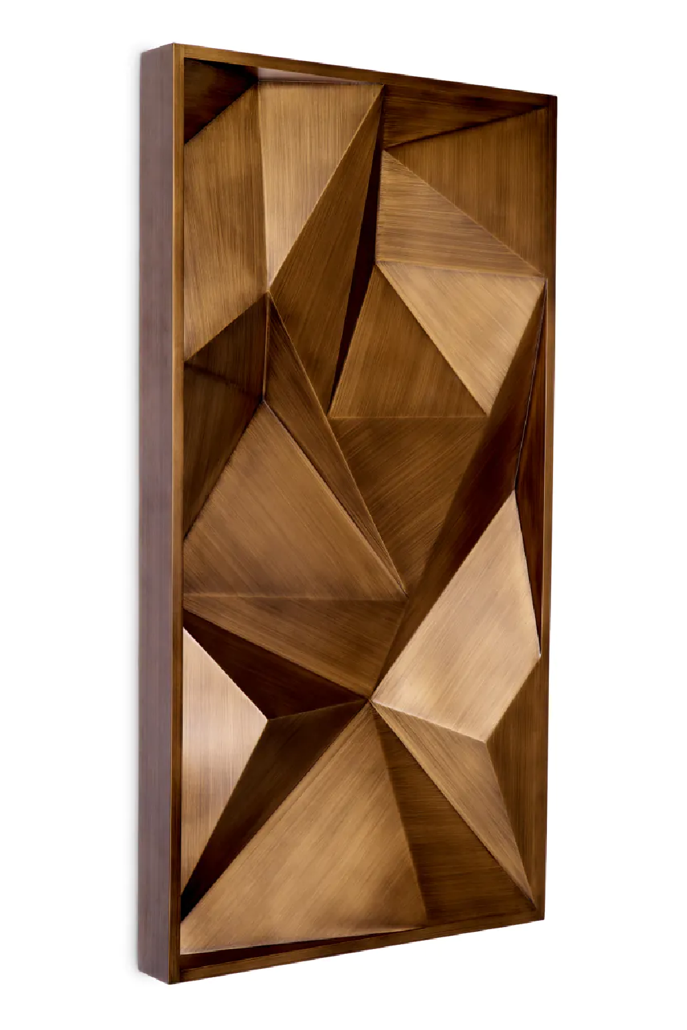 Brushed Brass Wall Object Bravura | Eichholtz Miami