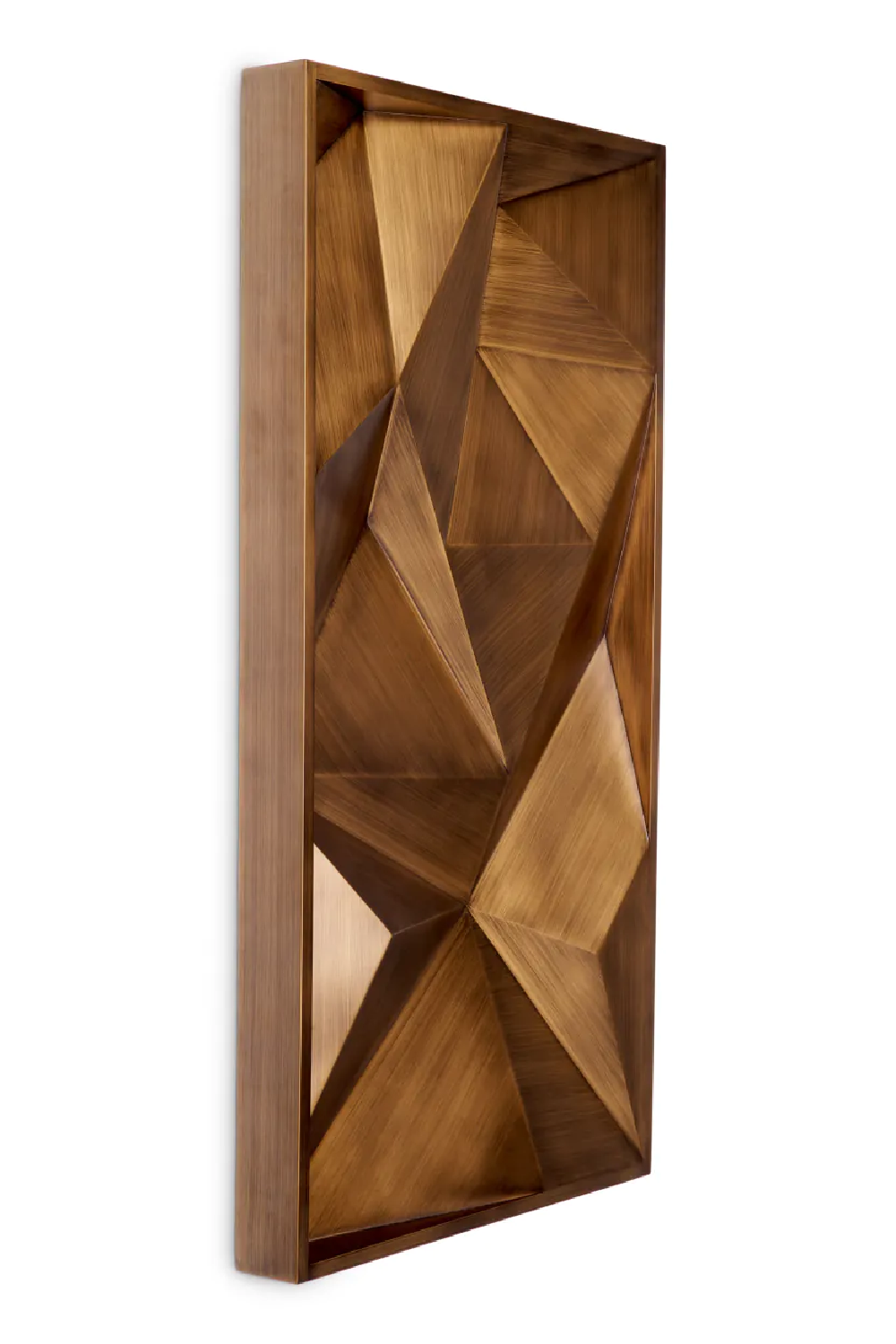 Brushed Brass Wall Object Bravura | Eichholtz Miami