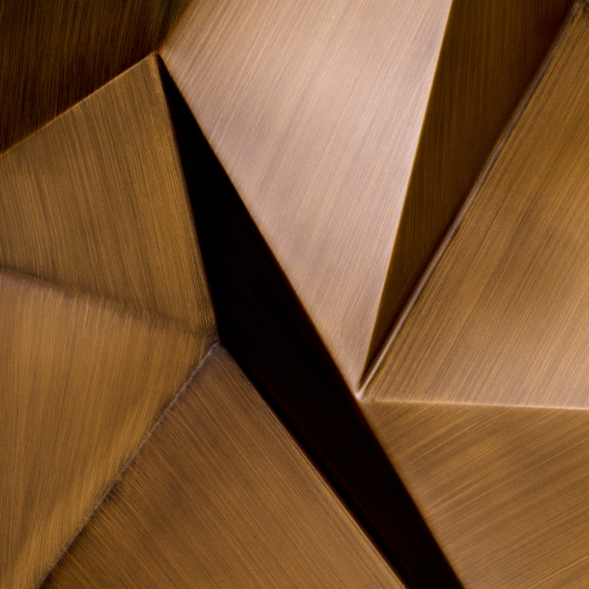 Brushed Brass Wall Object Bravura | Eichholtz Miami