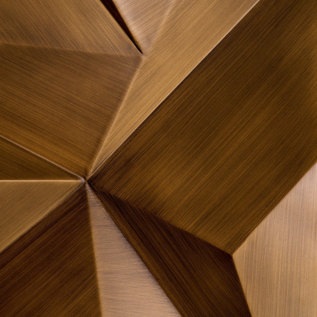 Brushed Brass Wall Object Bravura | Eichholtz Miami