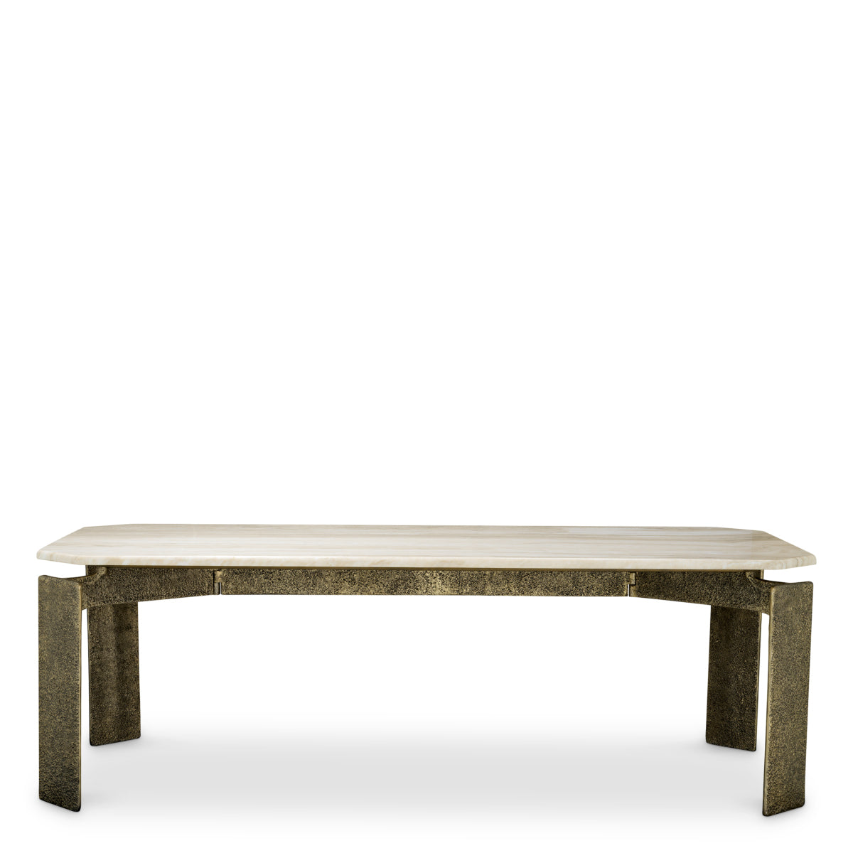 Marble Brass Dining Table Bodega | Eichholtz Miami