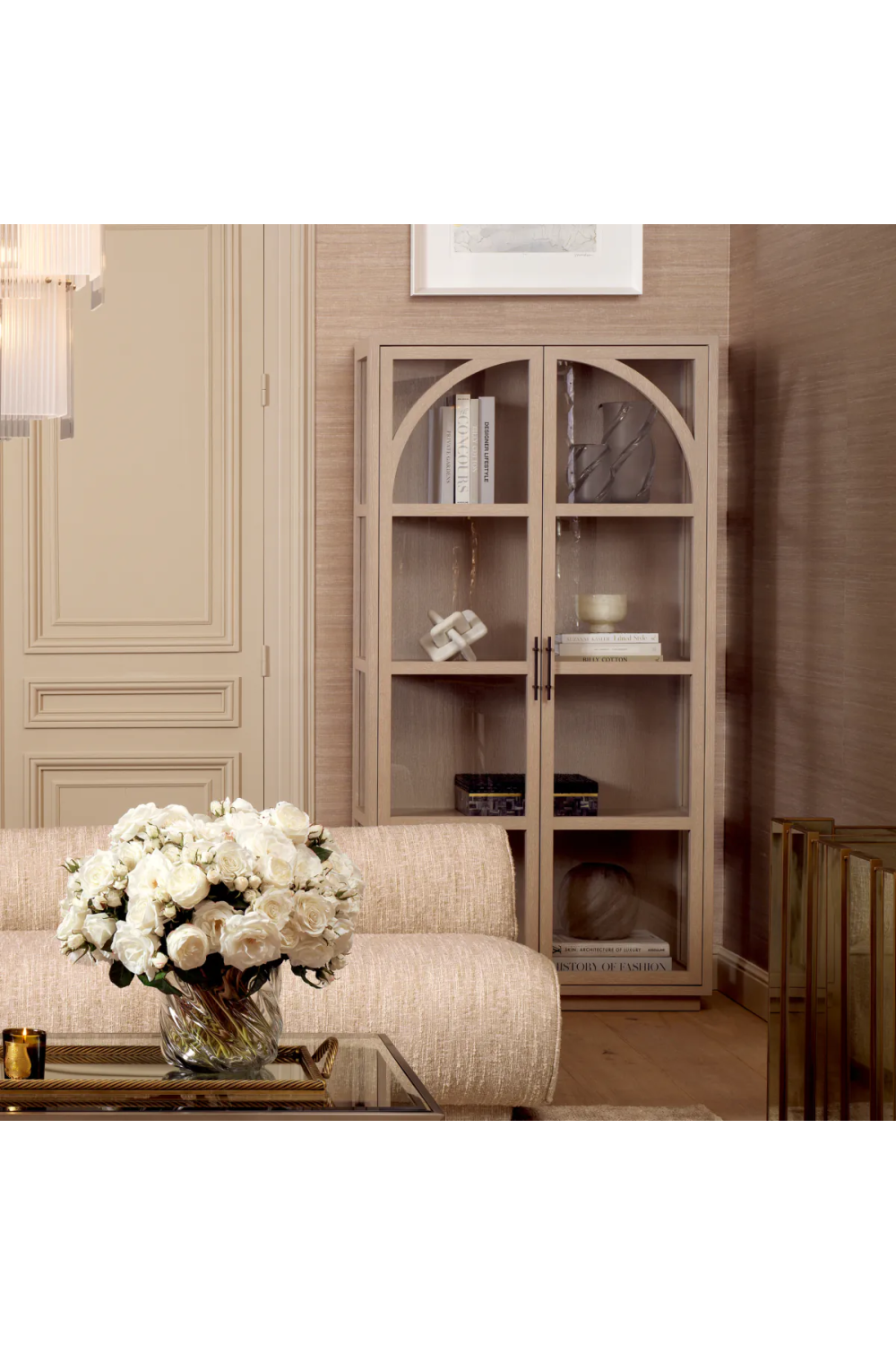 Clear Glass Cabinet San Bernardino | Eichholtz Miami