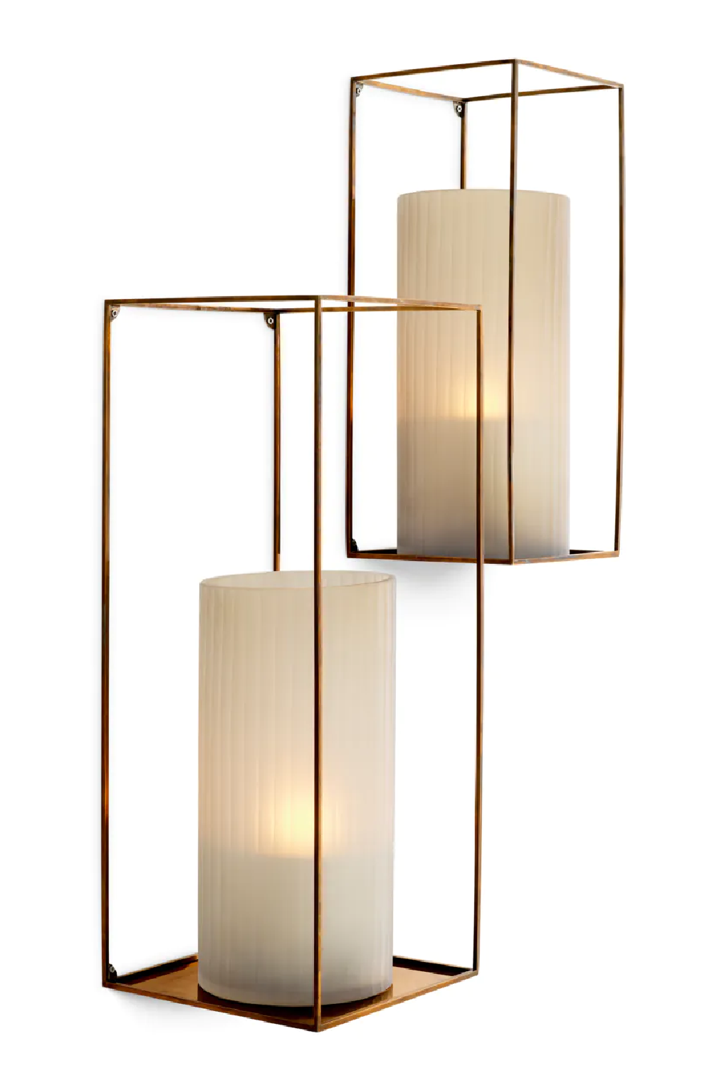 Vintage Wall Rack Set (2) Deco | Eichholtz Miami