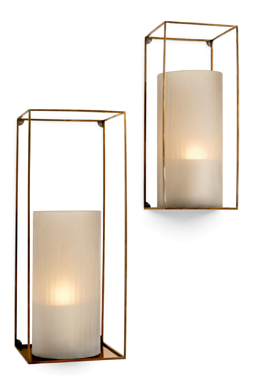 Vintage Wall Rack Set (2) Deco | Eichholtz Miami