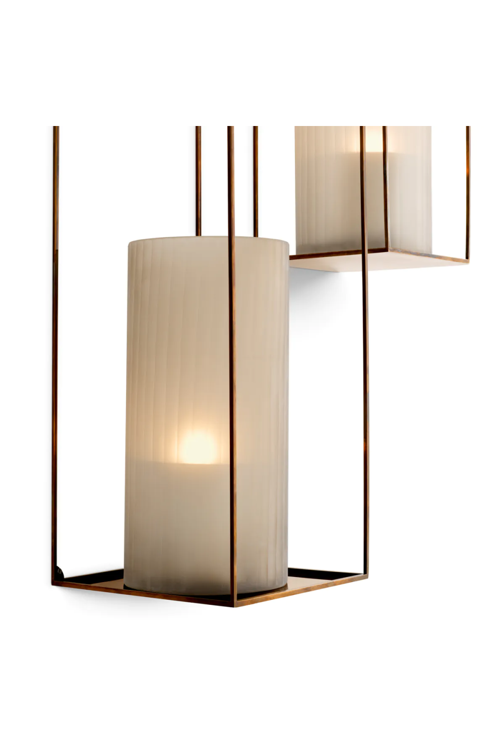 Vintage Wall Rack Set (2) Deco | Eichholtz Miami