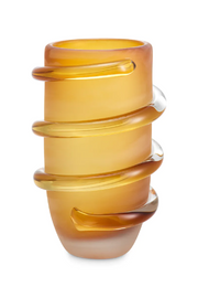 Yellow Glass Vase Eliano | Eichholtz Miami