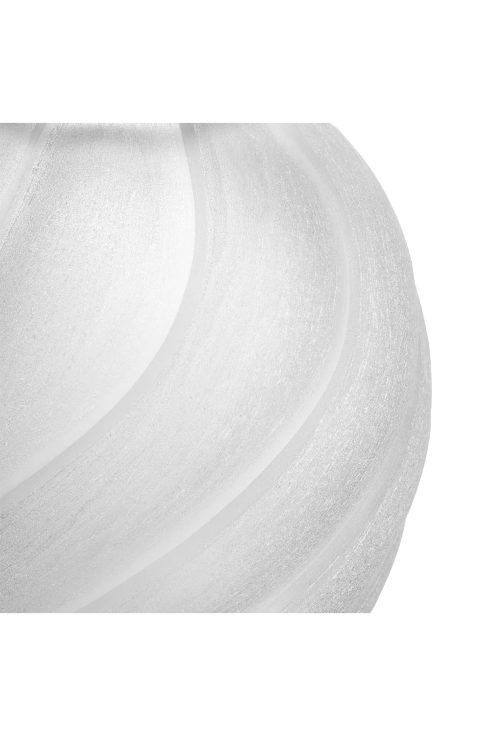 Frosted Sculptural Vase Sicilia | Eichholtz Miami