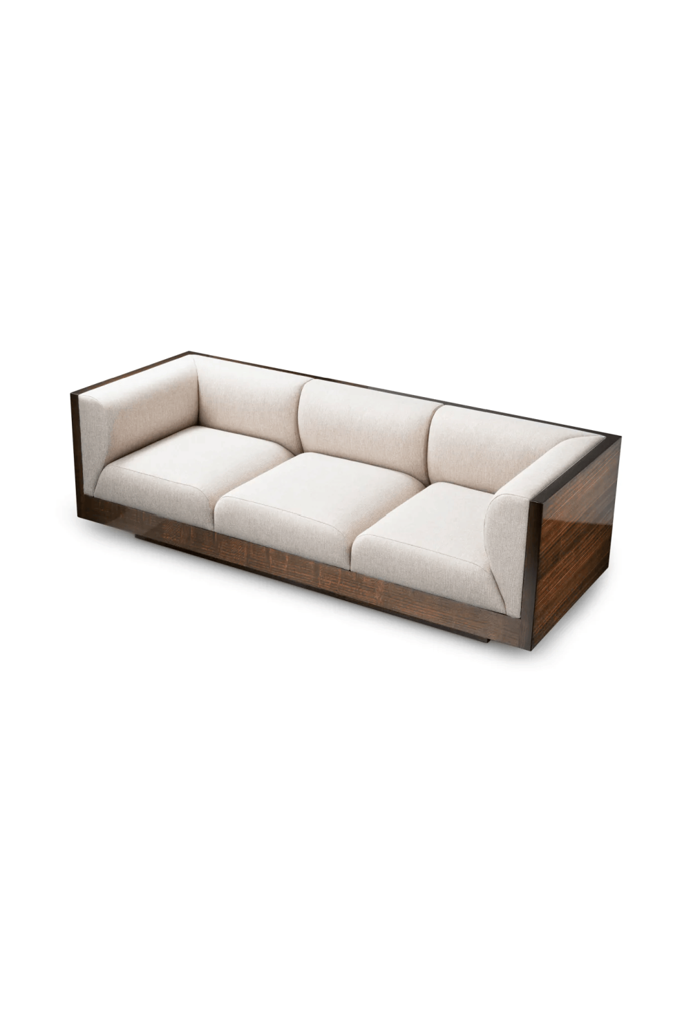 Eucalyptus Veneer Upholstered Sofa Sebastian | Eichholtz Miami