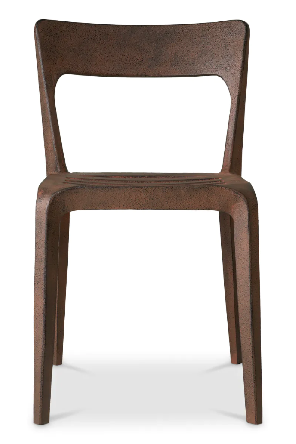 Oxidized Aluminum Dining Chair Quentin | Eichholtz Miami