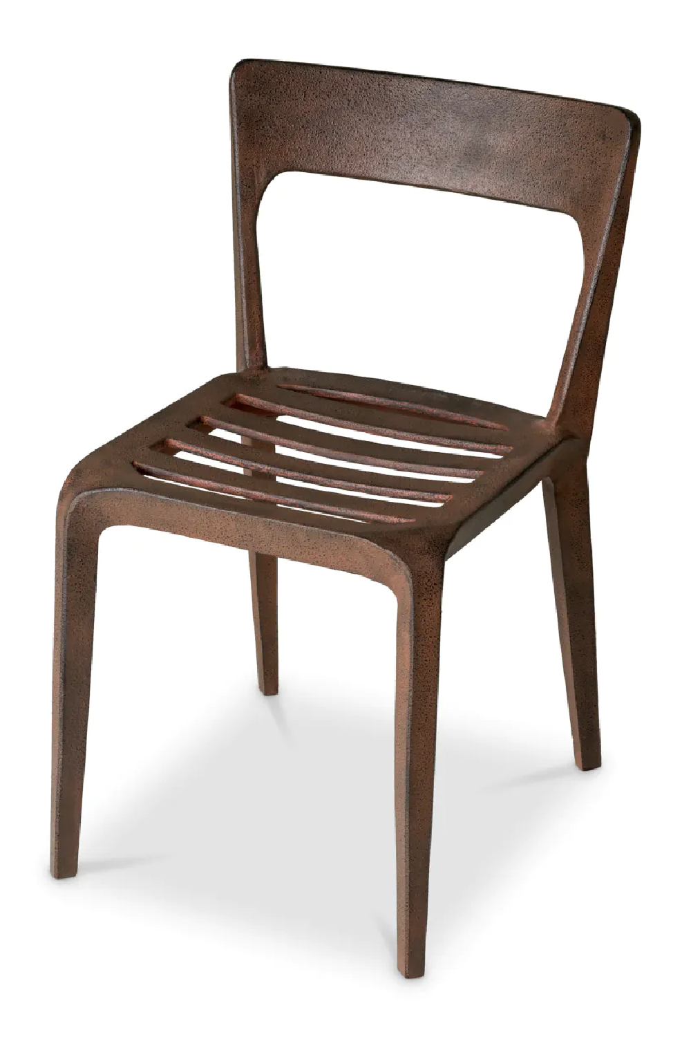 Oxidized Aluminum Dining Chair Quentin | Eichholtz Miami