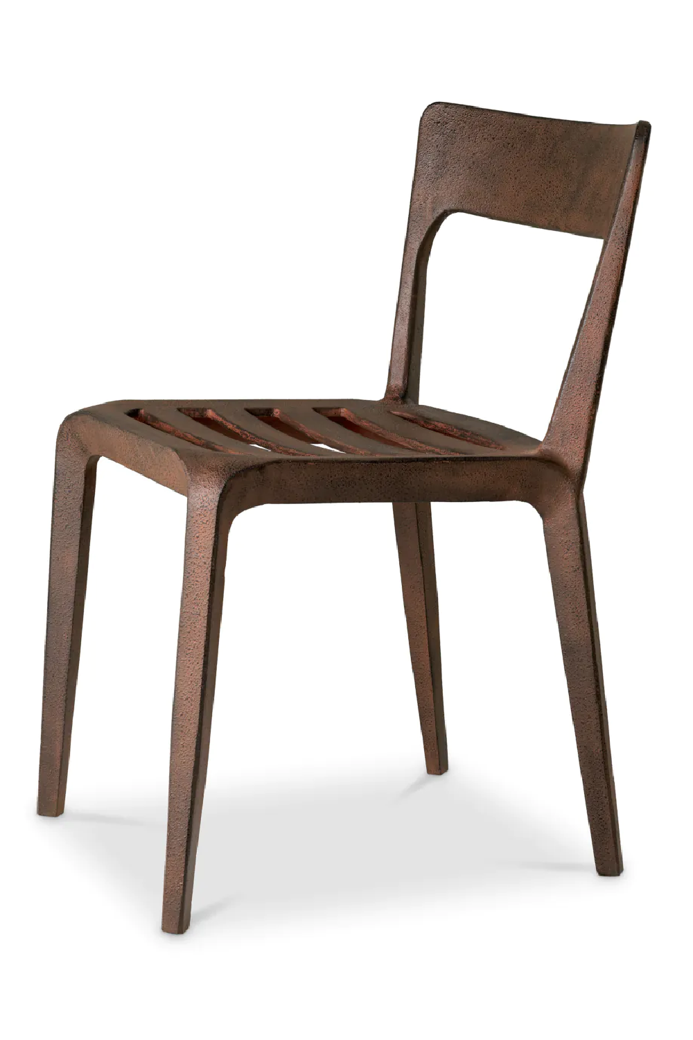 Oxidized Aluminum Dining Chair Quentin | Eichholtz Miami