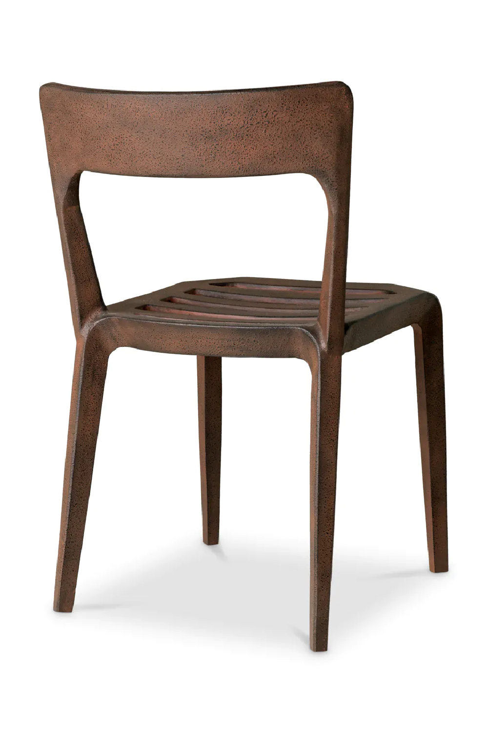 Oxidized Aluminum Dining Chair Quentin | Eichholtz Miami