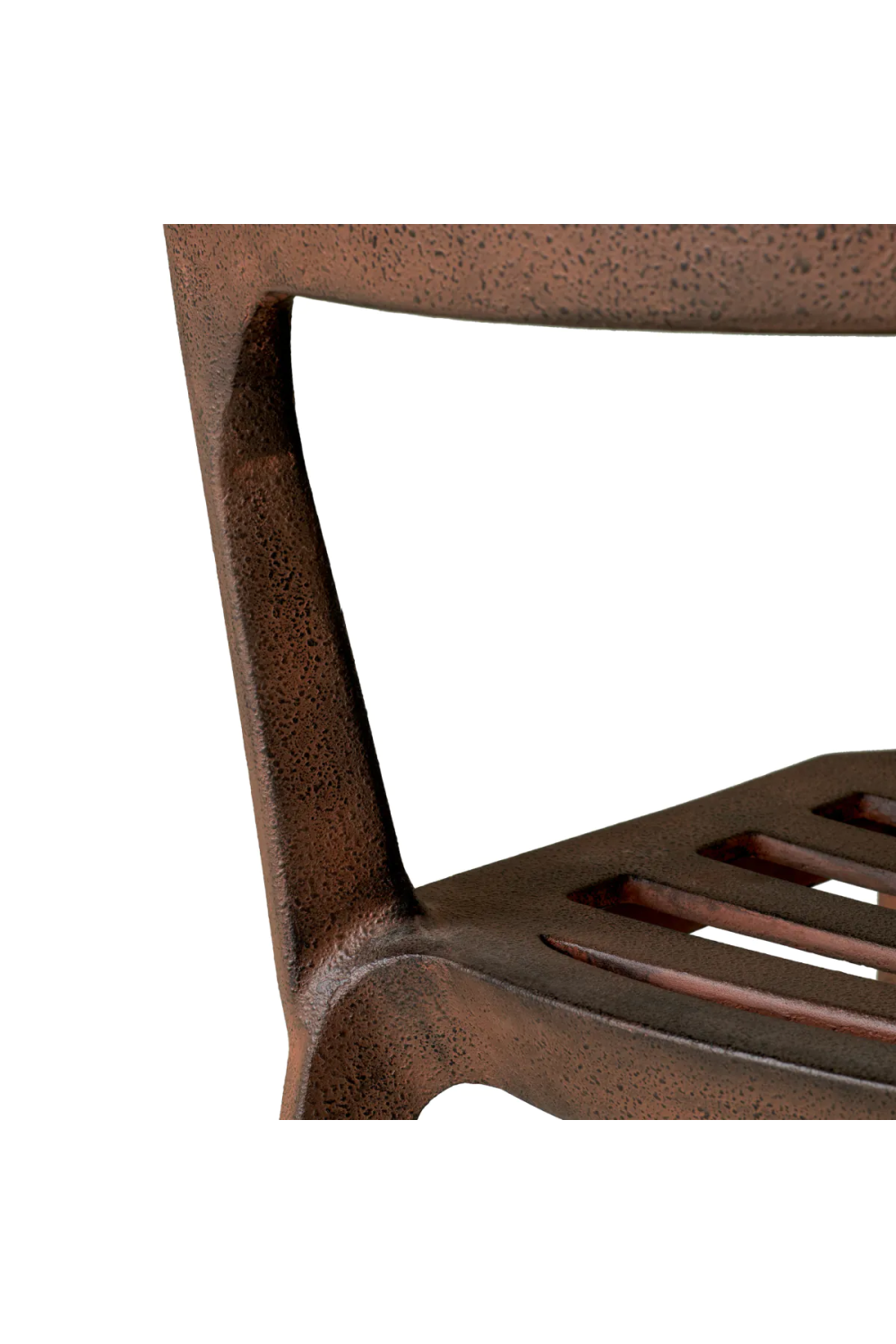 Oxidized Aluminum Dining Chair Quentin | Eichholtz Miami