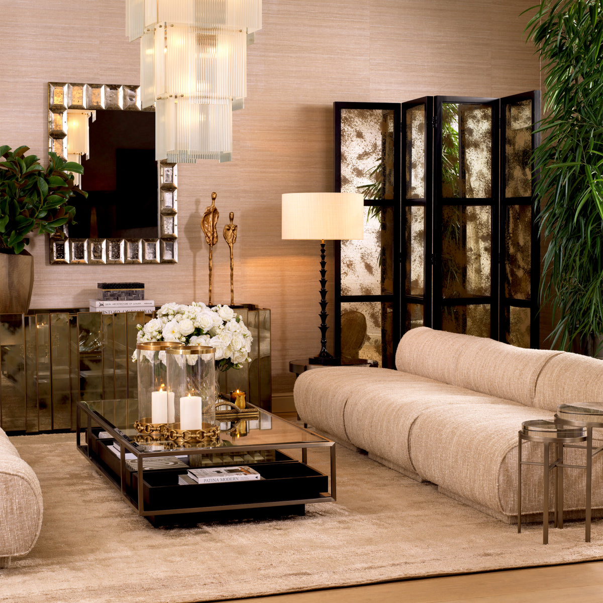 Round Side Table (2) Hoxton | Eichholtz Miami