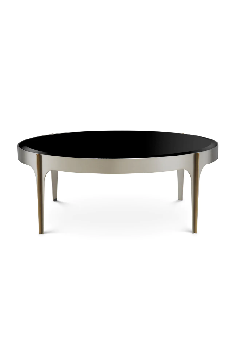 Black Glass Coffee Table S Artemisa | Eichholtz Miami